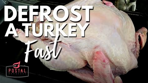 How To Thaw Turkey Fast - Best Way to Defrost Turkey Quickly - YouTube