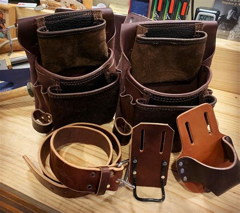 Professional Carpenter Leather Tool Belt Nail Pouch - Etsy | Leather ...