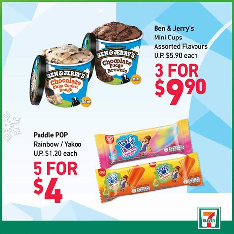 7-Eleven Ice Cream Specials: 1-for-1 Haagen-Dazs Crispy Sandwich, 3-for ...