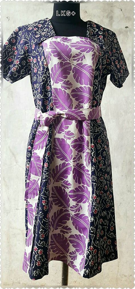 Indonesian Batik Dress/simple Party Batik Dress/handstamp - Etsy