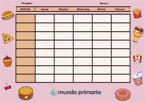 Calendario Escolar En Ingles Para Ninos