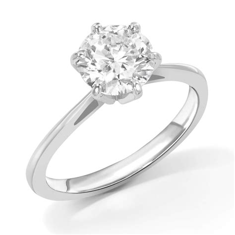 Diamond solitaire ring - The Diamond Trust