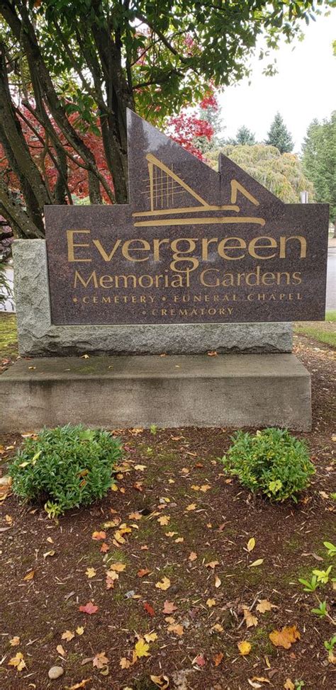 Evergreen Memorial Gardens in Vancouver, Washington - Find a Grave Cemetery