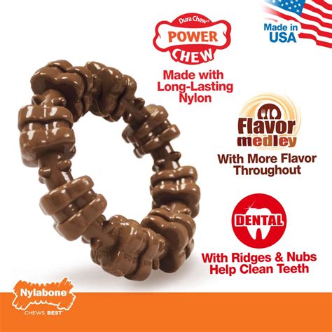 Power Chew Textured Ring Toy (Nylabone Brand) - Afrimash.com - Nigeria