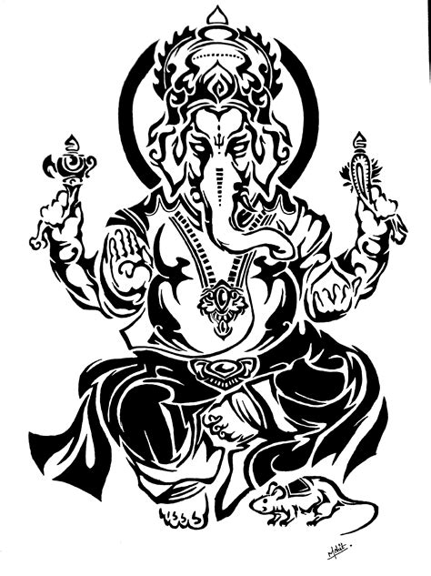 Ganpati Bappa Pencil Sketch: A Step-by-Step Guide for Beginners