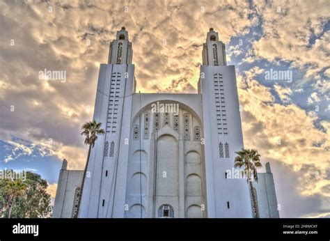 Casablanca Cathedral, HDR Image Stock Photo - Alamy