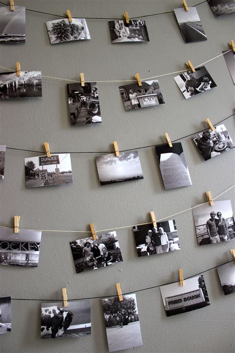 DIY Mini Clothespin Picture Display | Clothespins pictures, Clothes ...