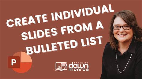 How to Create Individual Slides from a Bulleted List in PowerPoint ...