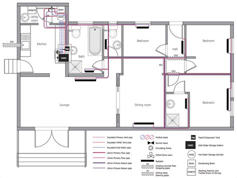 Creating a Residential Plumbing Plan | ConceptDraw HelpDesk