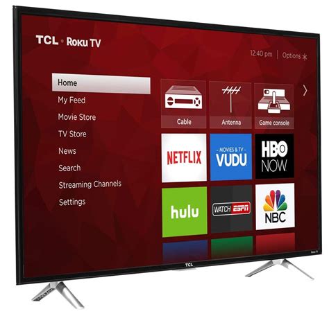 TCL 43S405 43-Inch 4K UHD Smart LED Roku TV (Certified Refurbished ...