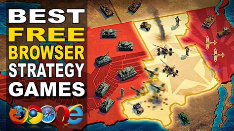 TOP 10 Best Free Browser War Strategy Games - YouTube