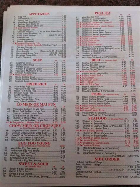 Golden star chinese food menu - vseezy