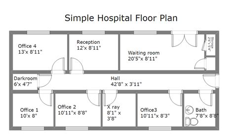 Hospital Floor Plan With Dimensions Pdf – Two Birds Home