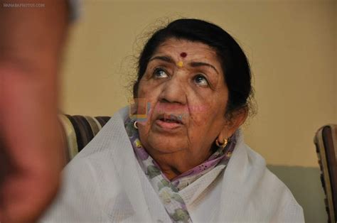 Lata Mangeshkar at the Announcement of the Master Dinanath Mangeshkar ...