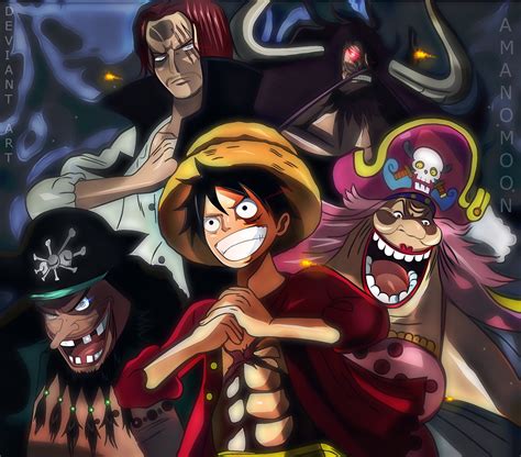 2560x1440 One Piece Charlotte Linlin Kaido Marshall D Teach Monkey D ...