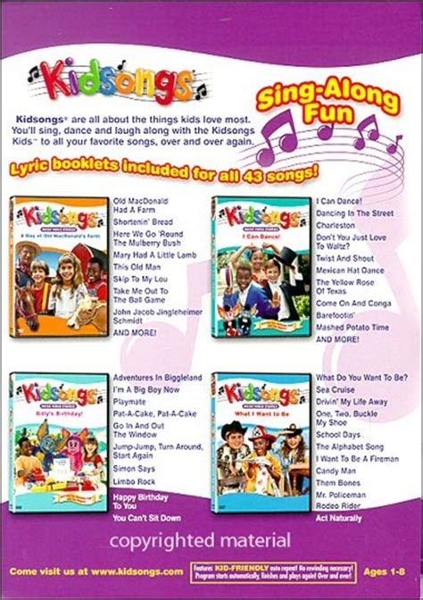 Kidsongs Sing Along Fun Box Set