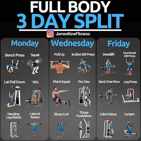 31++ Full body workout program 3 days a week 30 day | perfectabsworkout