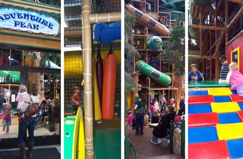 Adventure Peak, one of the largest indoor play structures in the ...