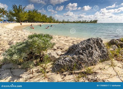 Beach at Princess Cays Bahamas Editorial Photography - Image of owned ...