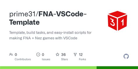 GitHub - prime31/FNA-VSCode-Template: Template, build tasks, and easy ...