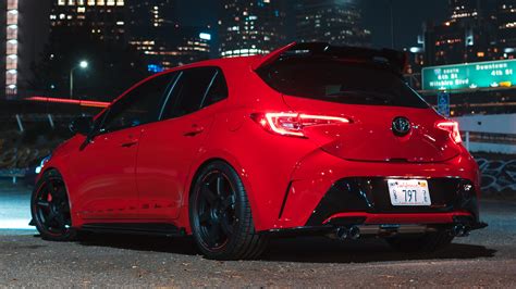 1920x1080 Car, Tuning, Red Car, Toyota Corolla Super Street, Hatchback ...