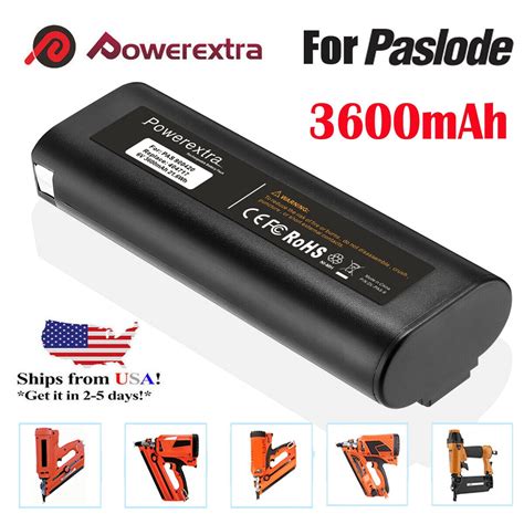 6V 3600mAh NI-MH Battery for Paslode 404717 900400 900420 902000 Nailer ...