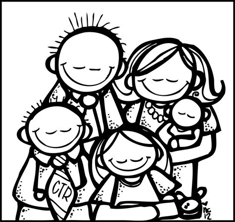 Family black and white black family praying clipart - WikiClipArt