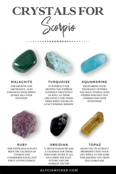 6 stones for scorpio that you will love – Artofit