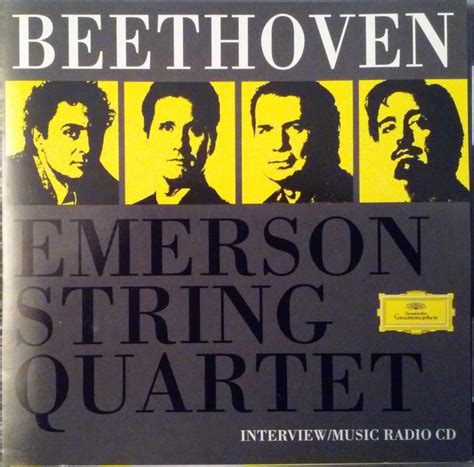 Ludwig van Beethoven, Emerson String Quartet - Beethoven: String ...