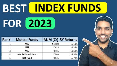 Best Performing Index Mutual Funds 2024 - Roxi Aigneis