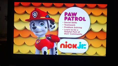 Nick Jr Too Paw Patrol