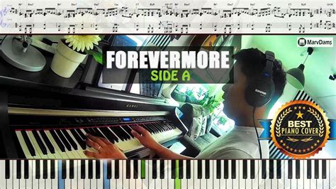 Forevermore - Side A / Piano Cover Instrumental Tutorial Guide - YouTube