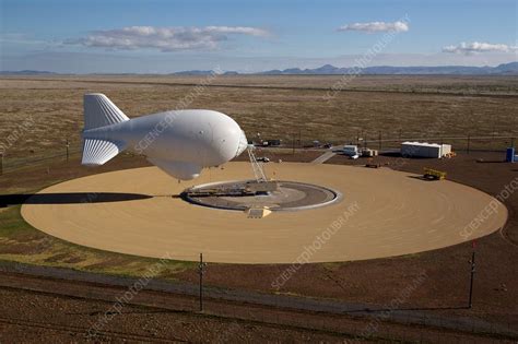 Tethered Aerostat Radar System - Stock Image - C030/0267 - Science ...