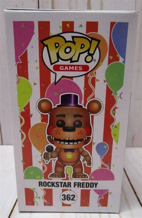 Five Nights At Freddy's Rockstar Freddy FNAF Funko Pop #362 Games New ...