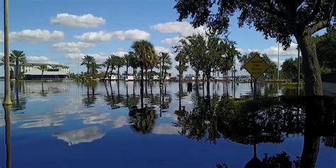 Drone footage shows flooding in Sanford, FL after hurricane | Latest ...