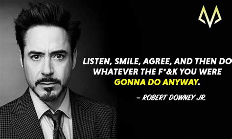 Robert Downey Jr Positive Quotes