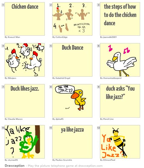 Chicken dance - Drawception