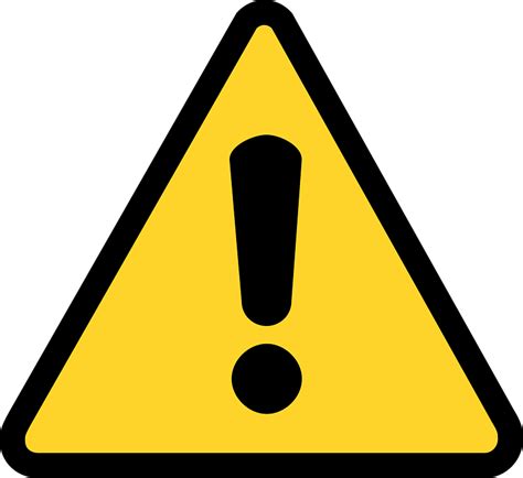 Download Warning, Yellow, Attention. Royalty-Free Vector Graphic - Pixabay