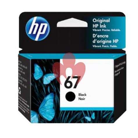 HP 67 Ink Cartridge x 1 Black 3YM56AA - Genuine Ink Cartridges - Hot Toner