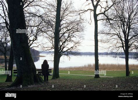 Skanderborg Lake in Denmark Stock Photo - Alamy