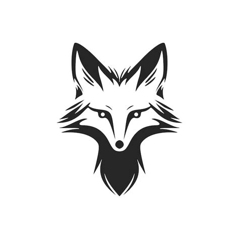 Premium Vector | Fox logo black and white to make your brand look ...