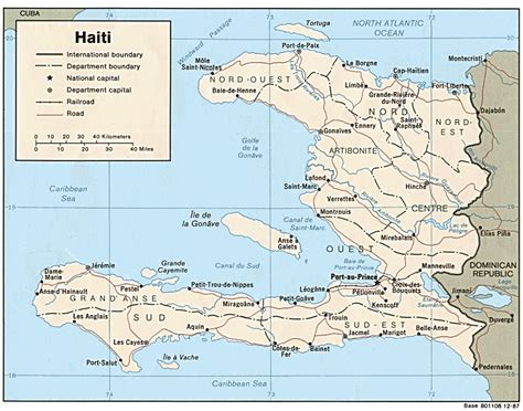 Mapa Mundi: Mapa do Haiti