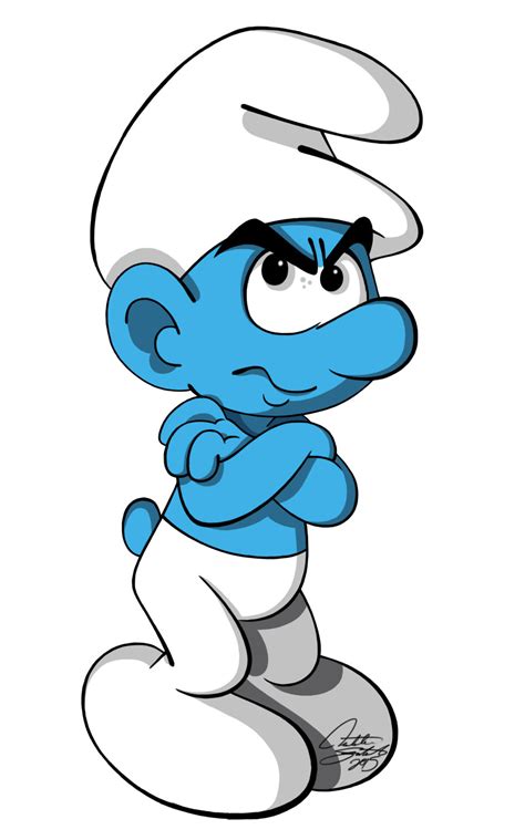 Grouchy Smurf (LD Stories) | Smurfs Fanon Wiki | FANDOM powered by Wikia