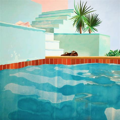 hockney pool | David hockney, David hockney pool, David hockney art