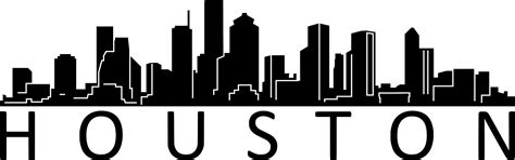 Houston Skyline Outline Png ~ Free Houston Skyline Png, Download Free ...