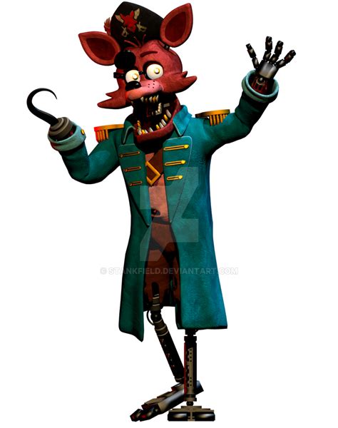 Remastered Captain Foxy by Stankfield on DeviantArt