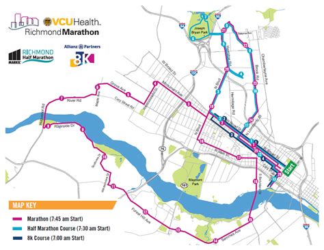 Course Information | Richmond Marathon