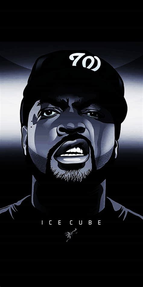 Download N.W.A. Rapper Ice Cube Vector Art Wallpaper | Wallpapers.com