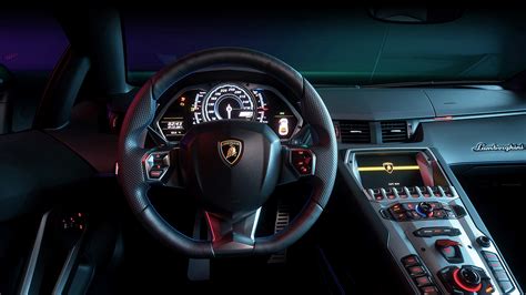 Lamborghini Aventador Interior CGI Wallpapers | HD Wallpapers | ID #28007