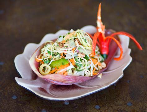 Banana Flower Salad with Chicken